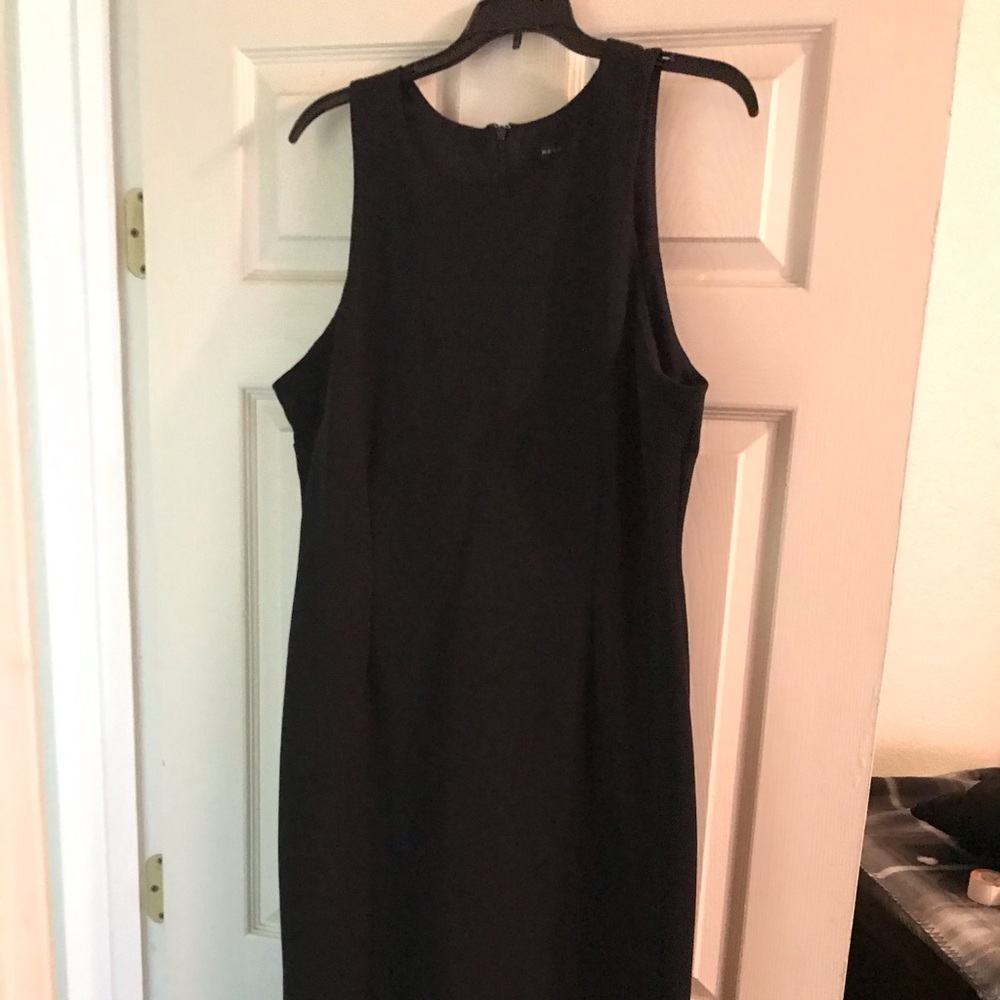 Black 3/4 length dress